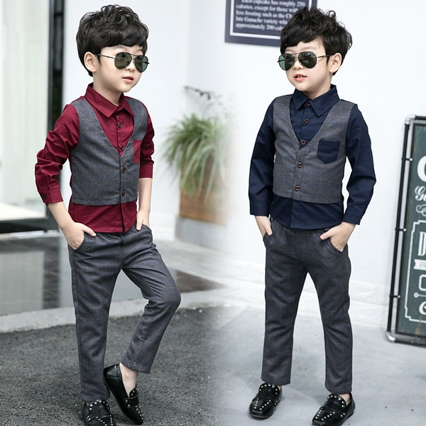 little boy vest outfits