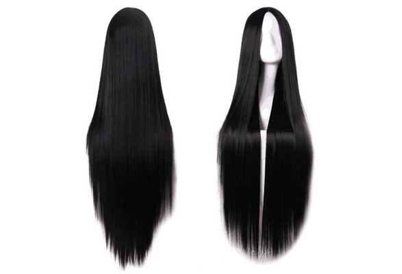 Black wig 100cm best sale