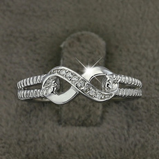Sterling, Infinity, infinityring, 925 silver rings