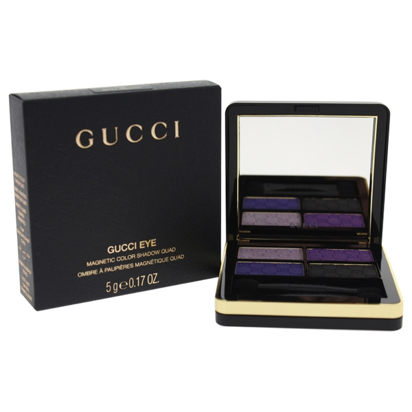 Magnetic Color Shadow Quad - # 110 Smoky Amethyst by Gucci for