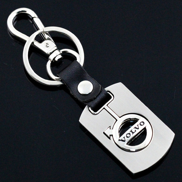 VOLVO Keyring Eco Leather Key Chain Keyfob KeyHolder S60 XC60 V40 XC90 S90 V90 