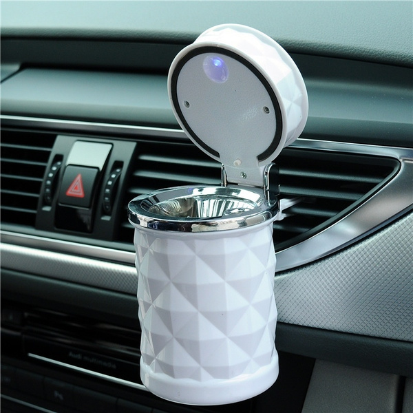 Car Ashtray High Quality Car Accessories Portable Car Ashtray Cigarette  Cylinder Holder Car Styling