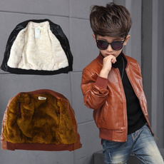Jacket, jackets for kids, Winter, boyleathercoat