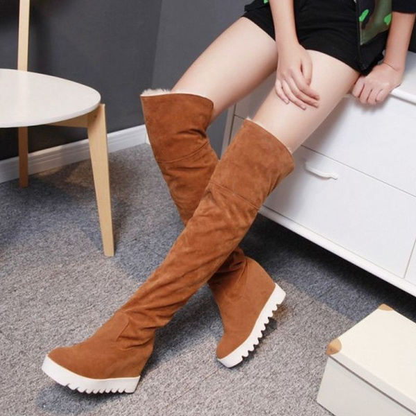 warm long boots