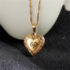 bijouxpourfemme, ouvertcoeurpendentif, allah, allahouvertcoeur