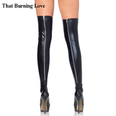 faux leather, sexystocking, Love, leather