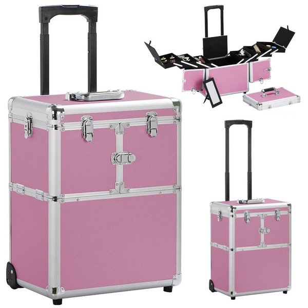 Pro Aluminum Rolling Cosmetic Makeup 