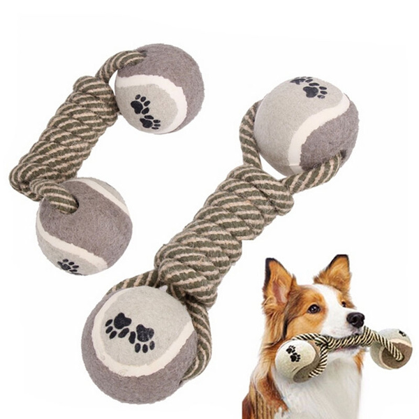 ALL FOR PAWS Dog Chew Toy,Dumbell Puppy Teething Chew Toys