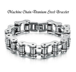 Steel, Silver Jewelry, Titanium Steel Bracelet, Joyería de pavo reales