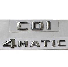 4maticemblem, Mercedes, 4matic, Stickers