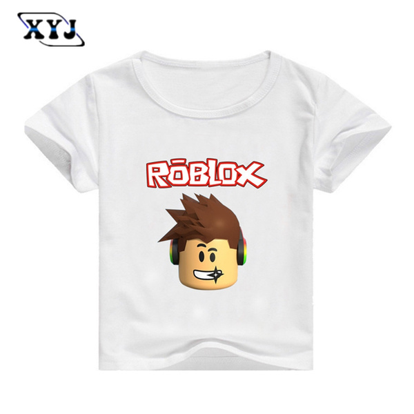 Kids Roblox Shirt Red Nose Day Costume 