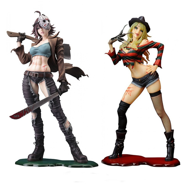 Details about   Freddy vs Jason Girl Bishoujo Horror 7" Statue Figure 2nd Edition Movie 