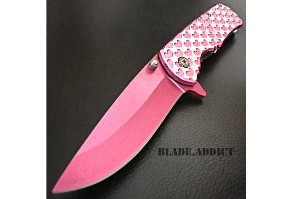 My Little Pink Kwaiken Knife, MTK Siam Blades Tactical Every Day Carry