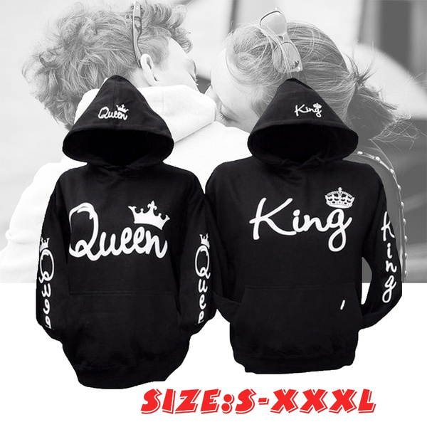 king and queen hoodies wish