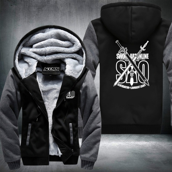 thick zipper hoodie