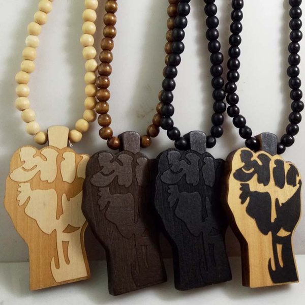 Good on sale wood necklace