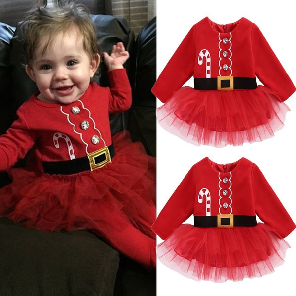 santa claus dress for newborn baby girl