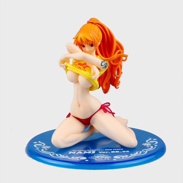 High Quality One Piece Nami BB 2.0 Sexy Bikini Swimsuit MH POP Anime PVC Figure New World 2 Years Later Straw Hat Pirates Collection