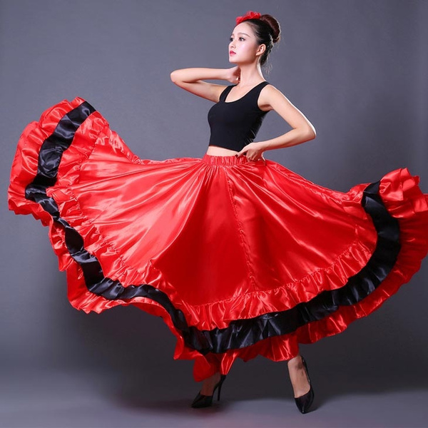 36" Long Swing Skirt For Belly Dance & Costume - Foto 10