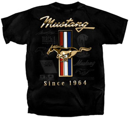 Ford Mustang Tribar GT Mens T Shirt