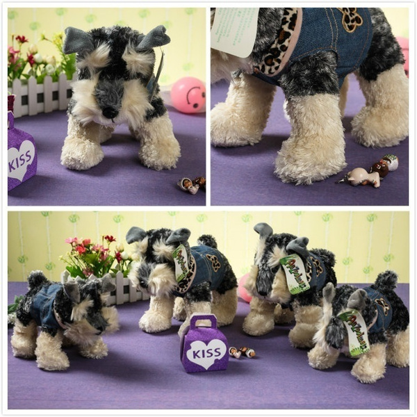 mini schnauzer plush