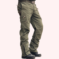 Pocket, outdoorsportspant, Casual pants, Army