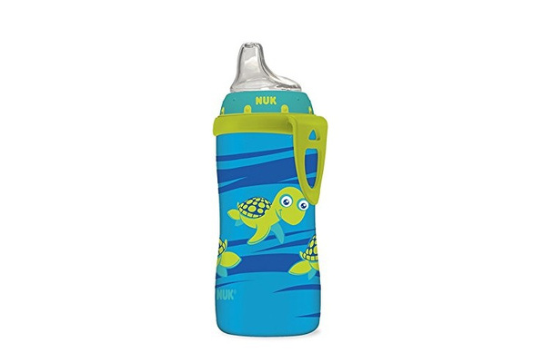 nuk blue turtle silicone spout active cup
