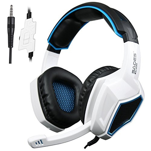 sades sa902 7.1 channel virtual usb surround stereo wired pc gaming headset over