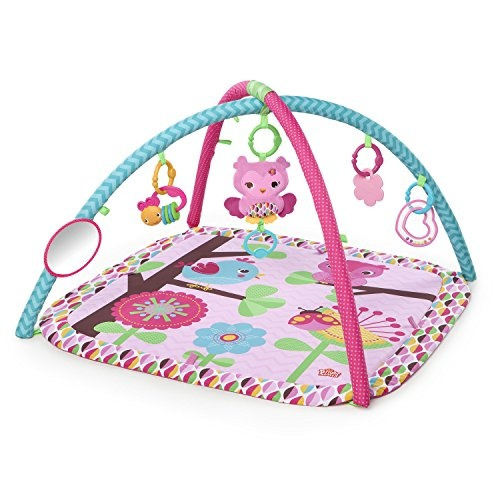 bright starts pink play mat