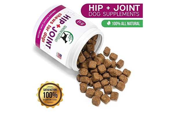 genuine naturals hip and joint chews for dogs