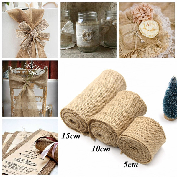 christmas hessian fabric