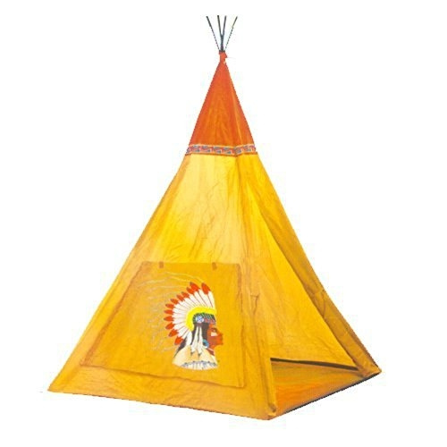 Indian Teepee Tripod Play Tent Kids Hut Children House by Unknown PTLF 8704 