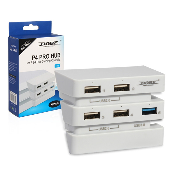 .com: SUNKY USB Hub for PS4, 4-Port USB 3.0 Hub High Speed Splitter  Expansion Controller Charger Adapter : Electronics