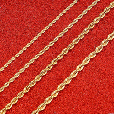 ropechainnecklace, menchain, goldchainnecklace, Jewelry