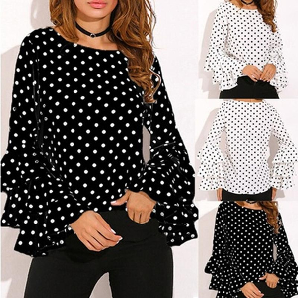Spring Fashion Women's Bell Sleeve 