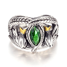 DIAMOND, Joyería de pavo reales, Lord of the Rings, fashion ring