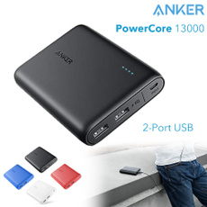 Anker PowerCore 13000, Compact 13000mAh 2-Port Ultra-Portable