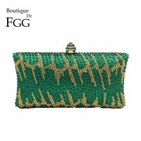 green clutch bags for weddings