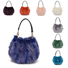 Shoulder Bags, Fashion, fur, Totes