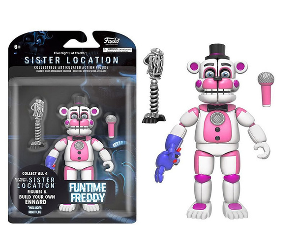 Collectible Toy Five Nights at Freddy s Sister Location Funtime Freddy 5 inch Action Figure Pack of 6