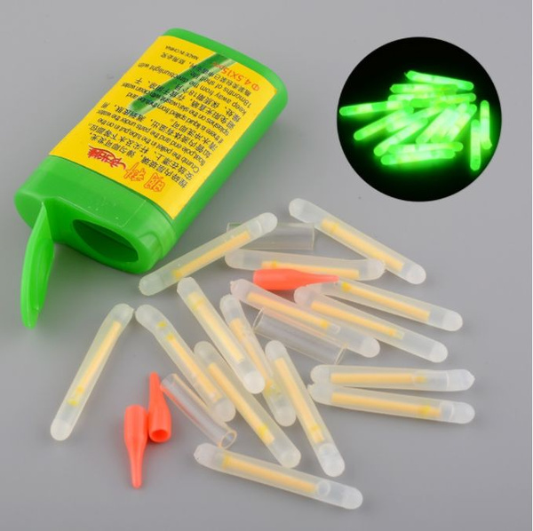 New 15pcs Mini Outdoor Night Fishing Gadgets Special Luminous Glow Stick  Small Fishing Gear