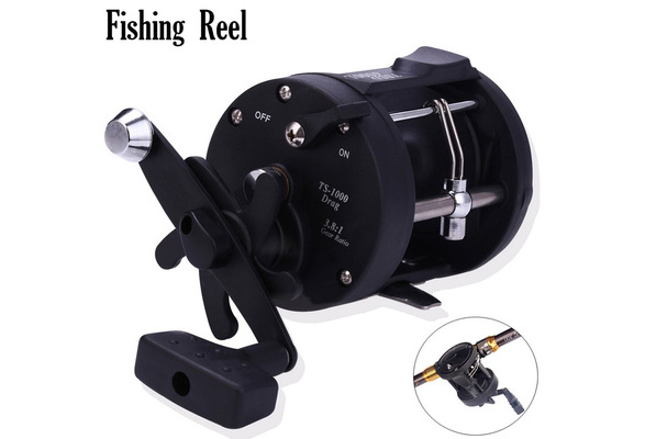 Trolling Reel Fishing TSSD 3000L-4000L Black Right Hand Casting Sea Fishing  Reel Saltwater Baitcasting Reel Coil