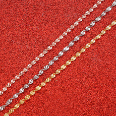 rosegoldwaterwavechain, Chain Necklace, waterwavenecklace, Jewelry