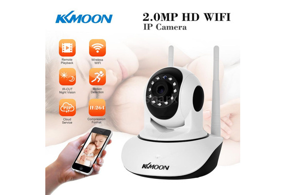 KKmoon 1080P Wireless WIFI Pan Tilt HD IP Camera CMOS - Main Image