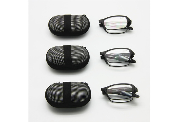 Acutty Fashionable Foldable Pocket Glasses Mini Folding Read Presbyopia Hyperopia Glasses
