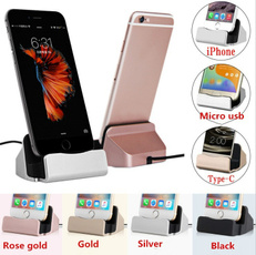 Creative Desktop Charger Sync and Charging Dock Station Stand for Huawei P9 Plus P10 Plus for Samsung Galaxy Note 8 S8 Plus for Sony Xperia XZ1 XZ Premium L1 XA1 Plus Charger/stand for Iphone 5 5S 5C 6 6S Plus 7 Plus and Android Adapter