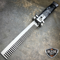 foldingbrush, automaticknifemaintenanceandsharpenerrandomcolor, Combs, pocketknifecomb