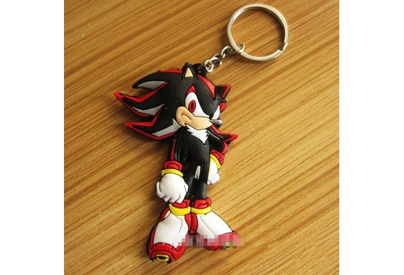 Key Chain: Sonic X - Metal - Group Shadow Rouge Sonic