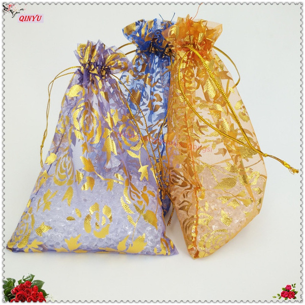 extra large organza gift bolsas