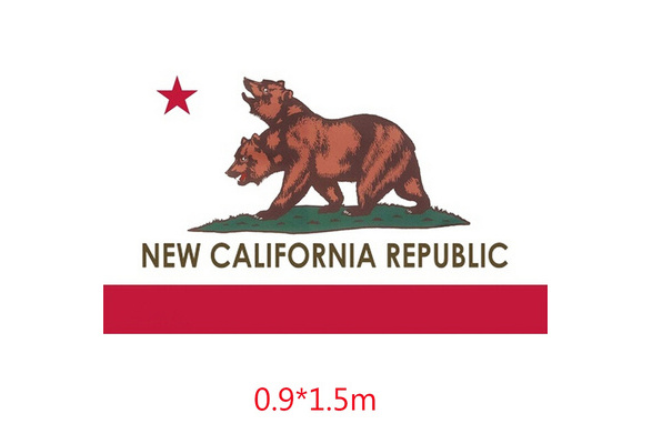 California Fallout Republic Flag Banner 2 Headed Bear Flag 90x150cm Wish California Fallout Republic Flag Banner 2 Headed Bear Flag 90x150cm Wish